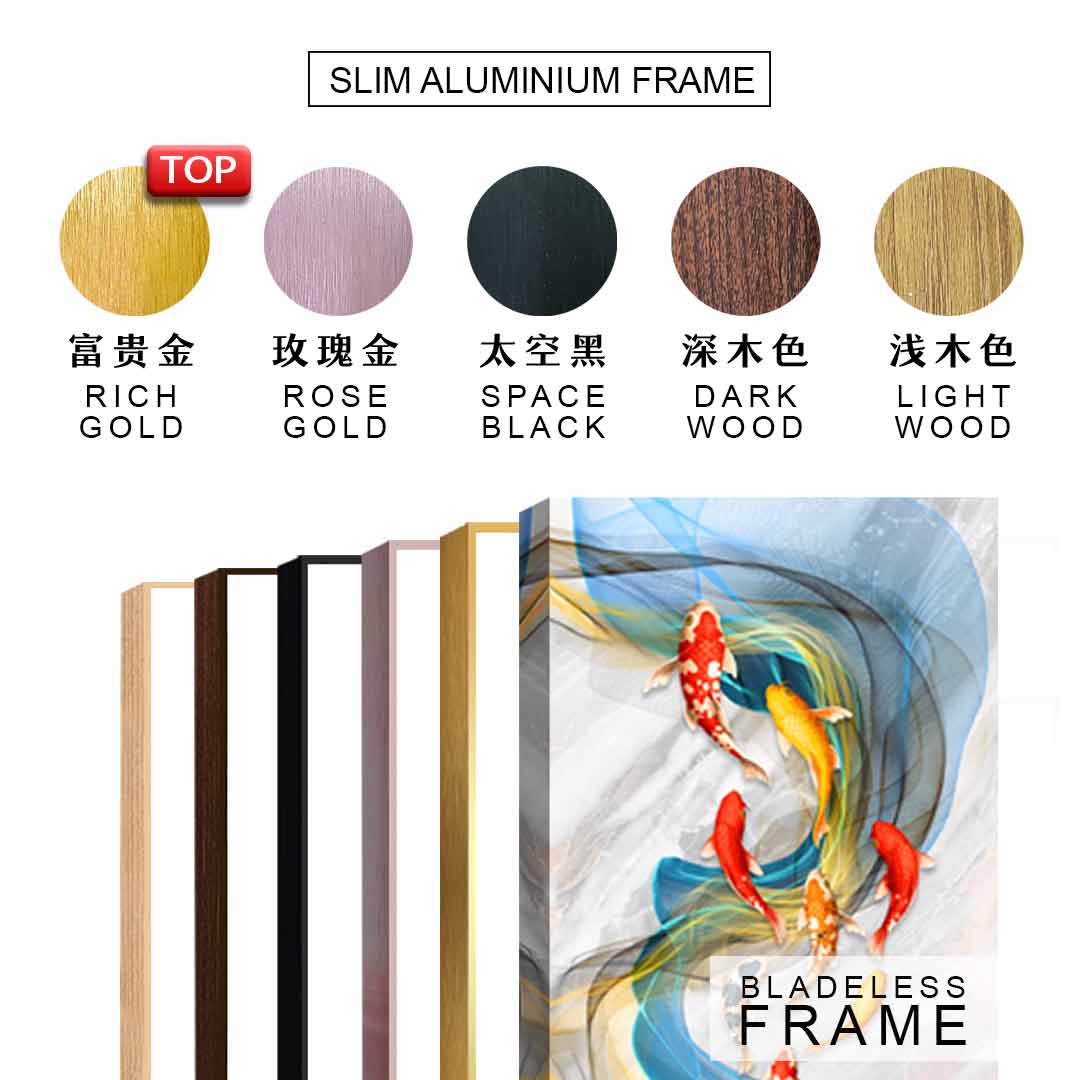 Shop Feng Shui Art Canvas Online | 竹报平安适合居家风水画